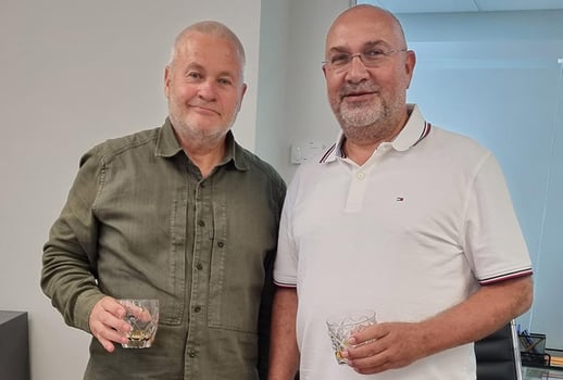 דורי דודוביץ וישראל זיו, באדיבות: תמנת אנרגיה